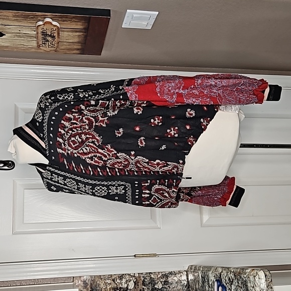 Free people crop textured zip up jacket XS - Picture 7 of 12